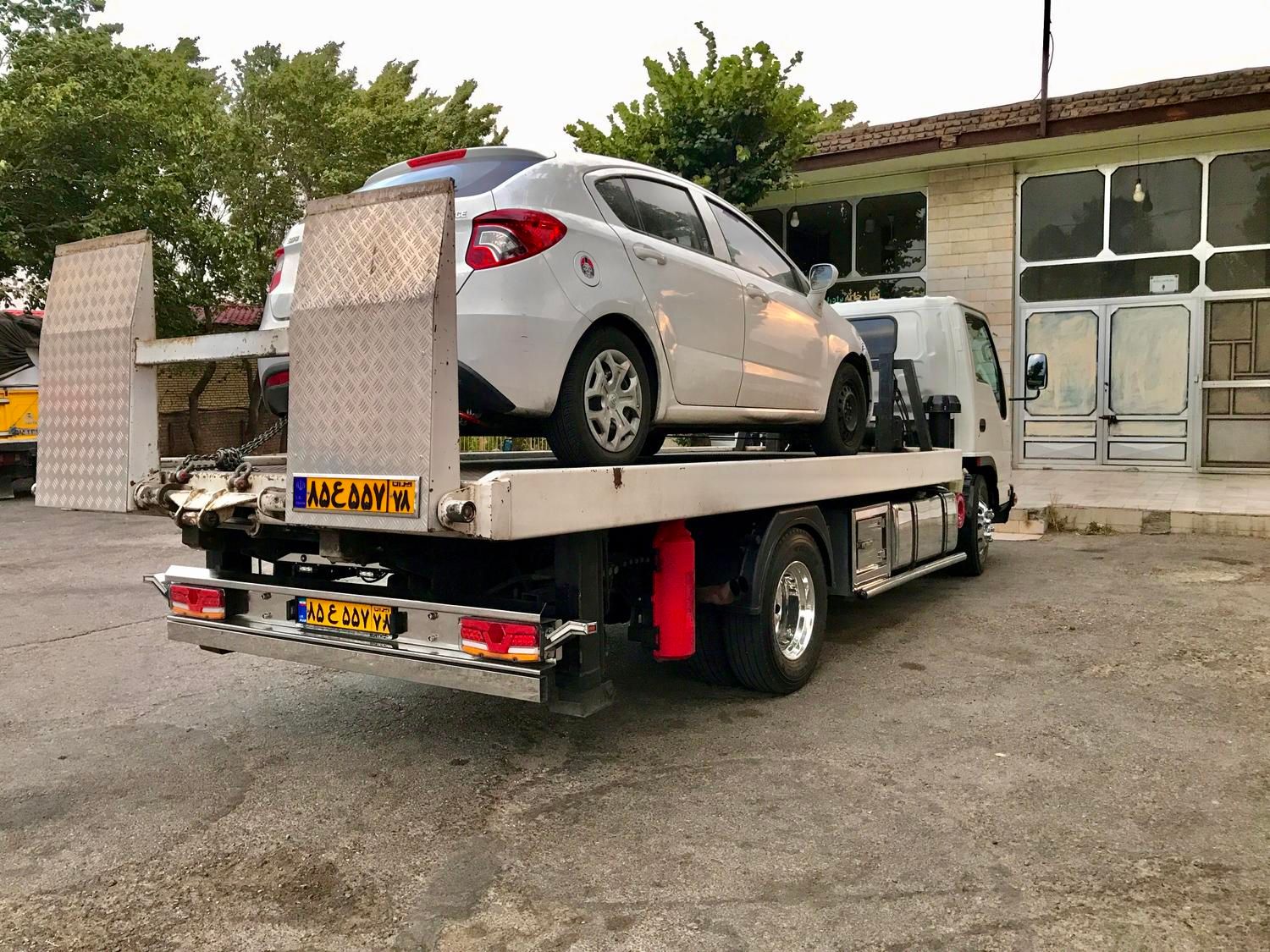 کفی خودروبر یدک کش جرثقیل خودروسوار شبانه روزی|خدمات حمل و نقل|دماوند, |دیوار