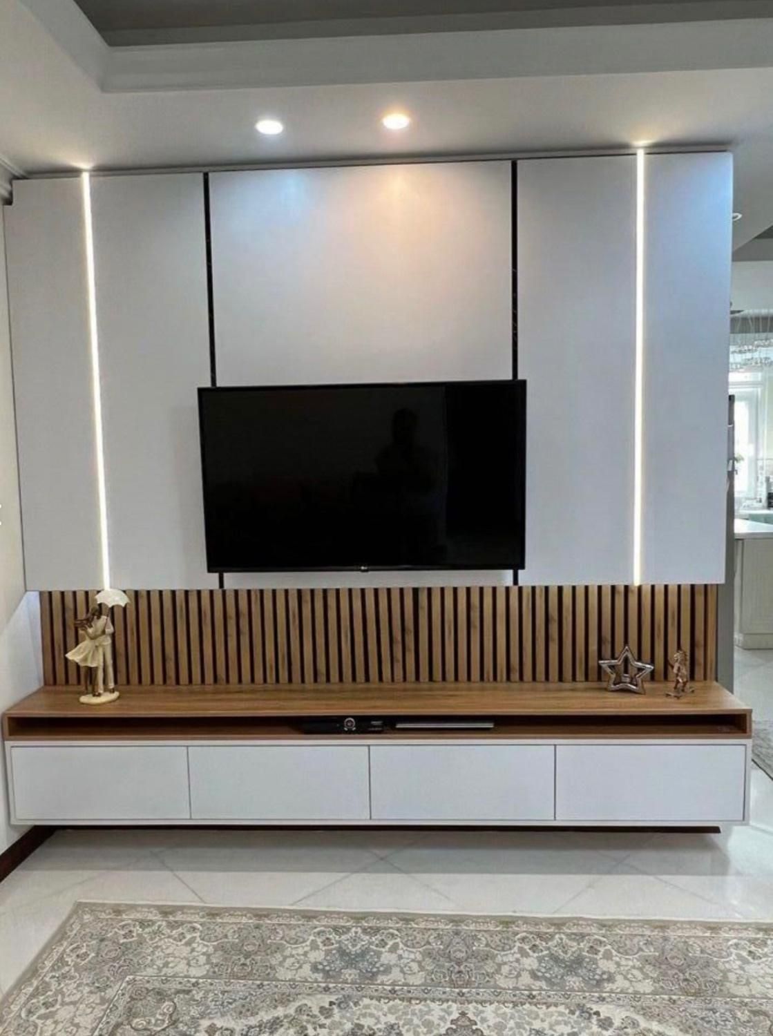 تولید و اجرایtvwallنوین چوب بازدید رایگان|خدمات پیشه و مهارت|اسلام‌شهر, ایرین|دیوار