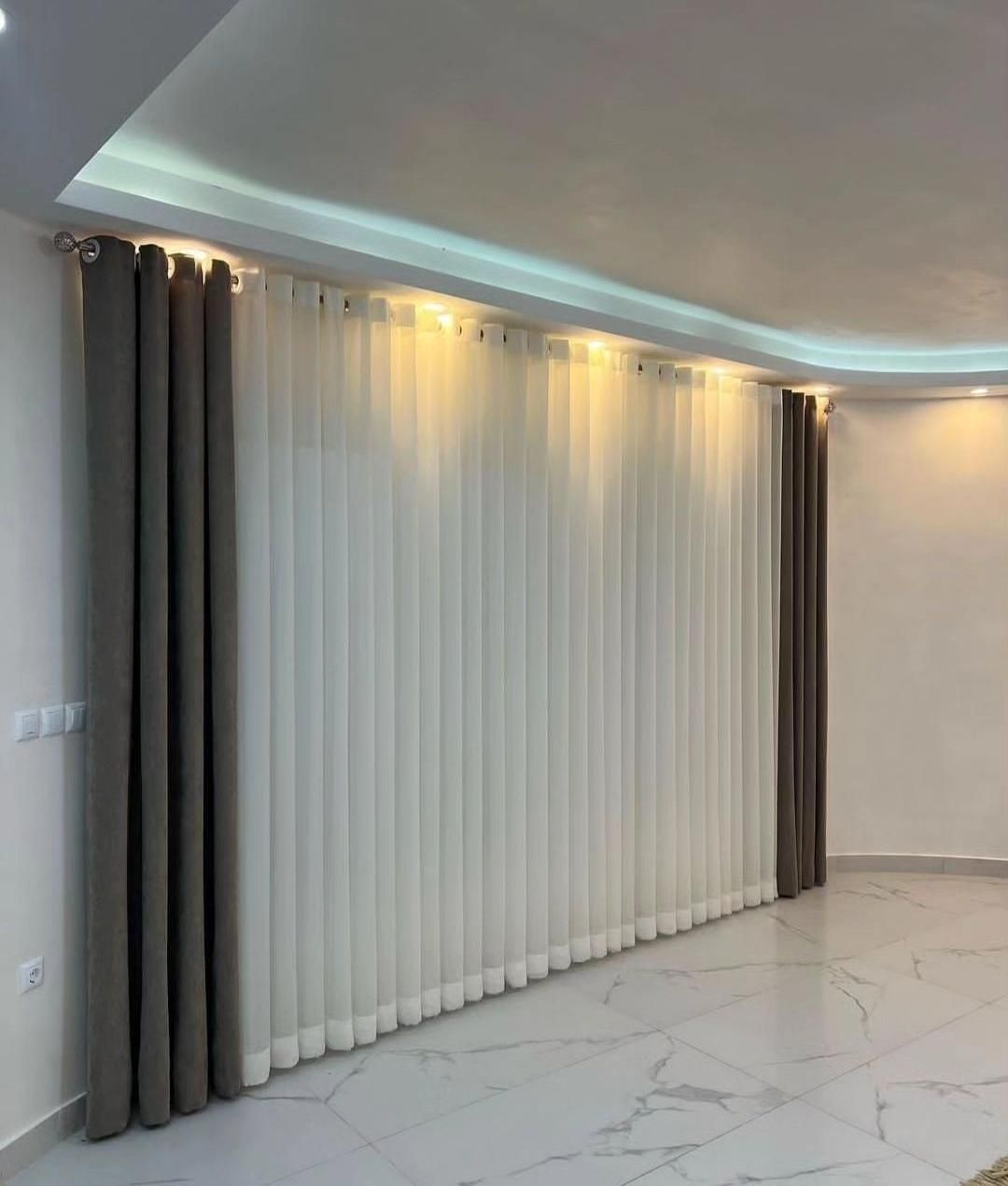 پرده آماده بنکداری|پرده، رانر، رومیزی|مشهد, شهرک رازی (شهرک غرب)|دیوار