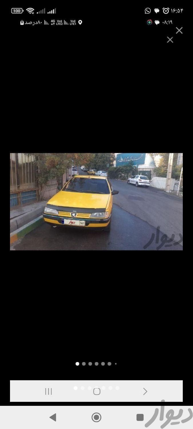 تاکسی پژو روآ ROA سازمان تاکسیرانی دوگانه ، ۱۳۸۹|سواری و وانت|تهران, ازگل|دیوار
