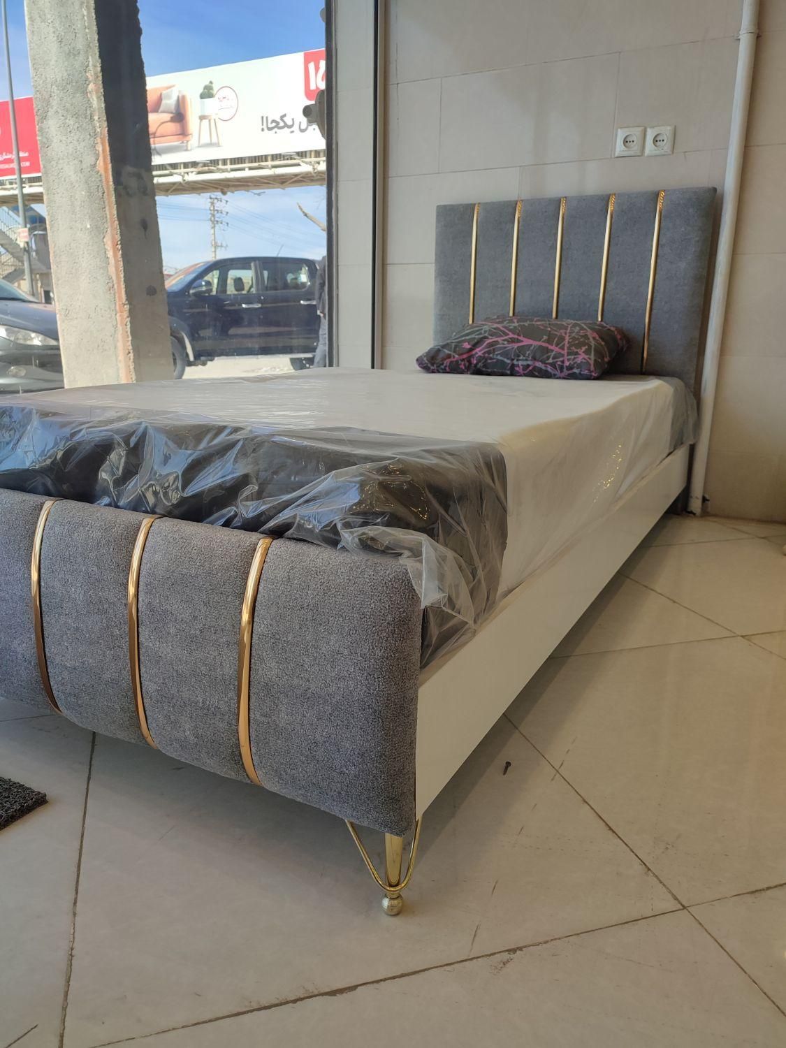 تخت یک نفره تدی|تخت و سرویس خواب|مشهد, زمرد|دیوار