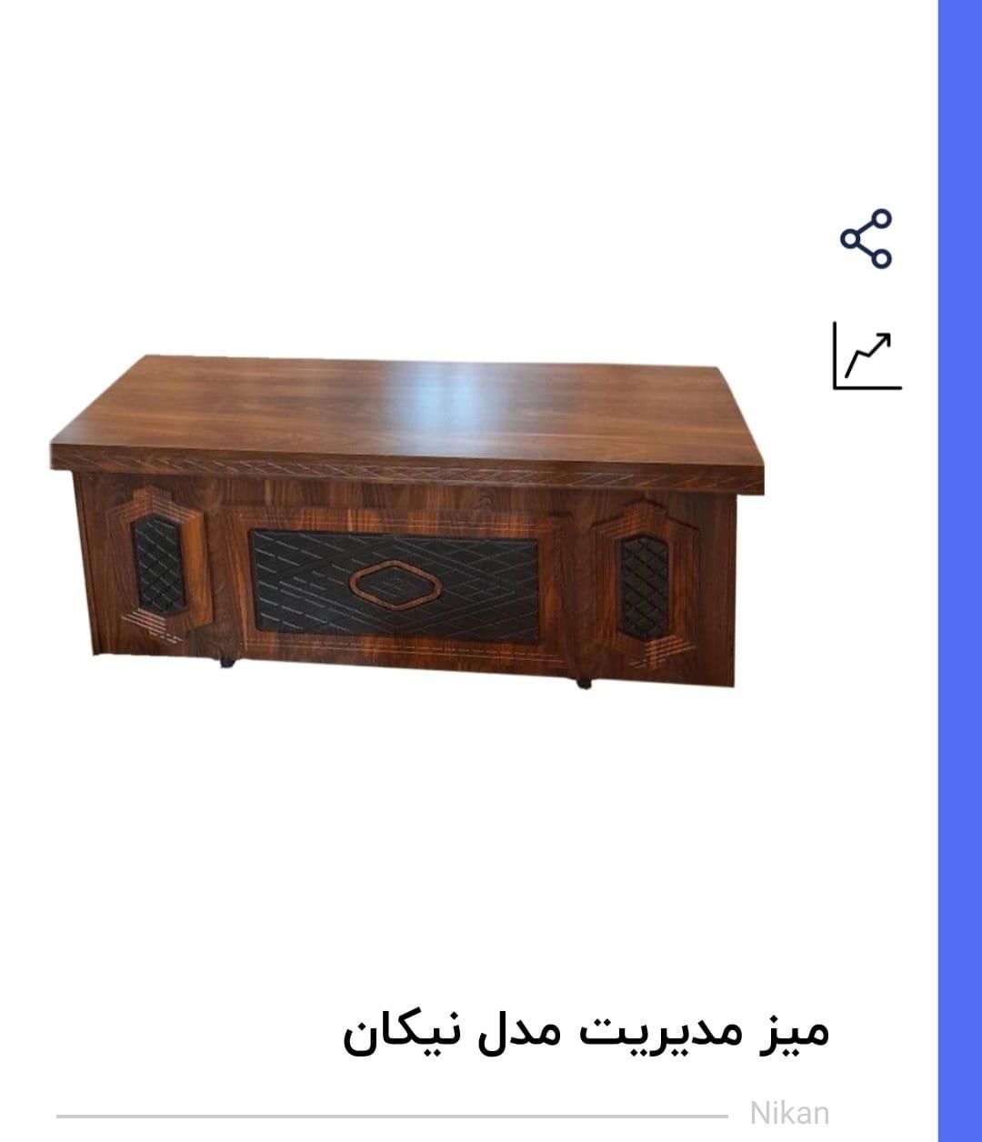 میز تحریر میز اداری نیمه وکیوم صندلی اداری|دفتر کار|اهواز, کوی آغاجاری|دیوار