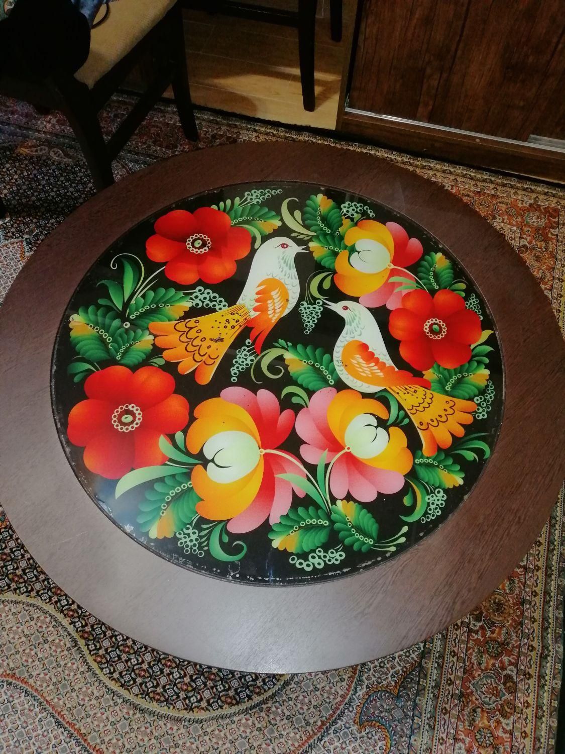 میز پذیرایی جمع و جور و جذاب|مبلمان خانگی و میز عسلی|لاهیجان, شقایق|دیوار