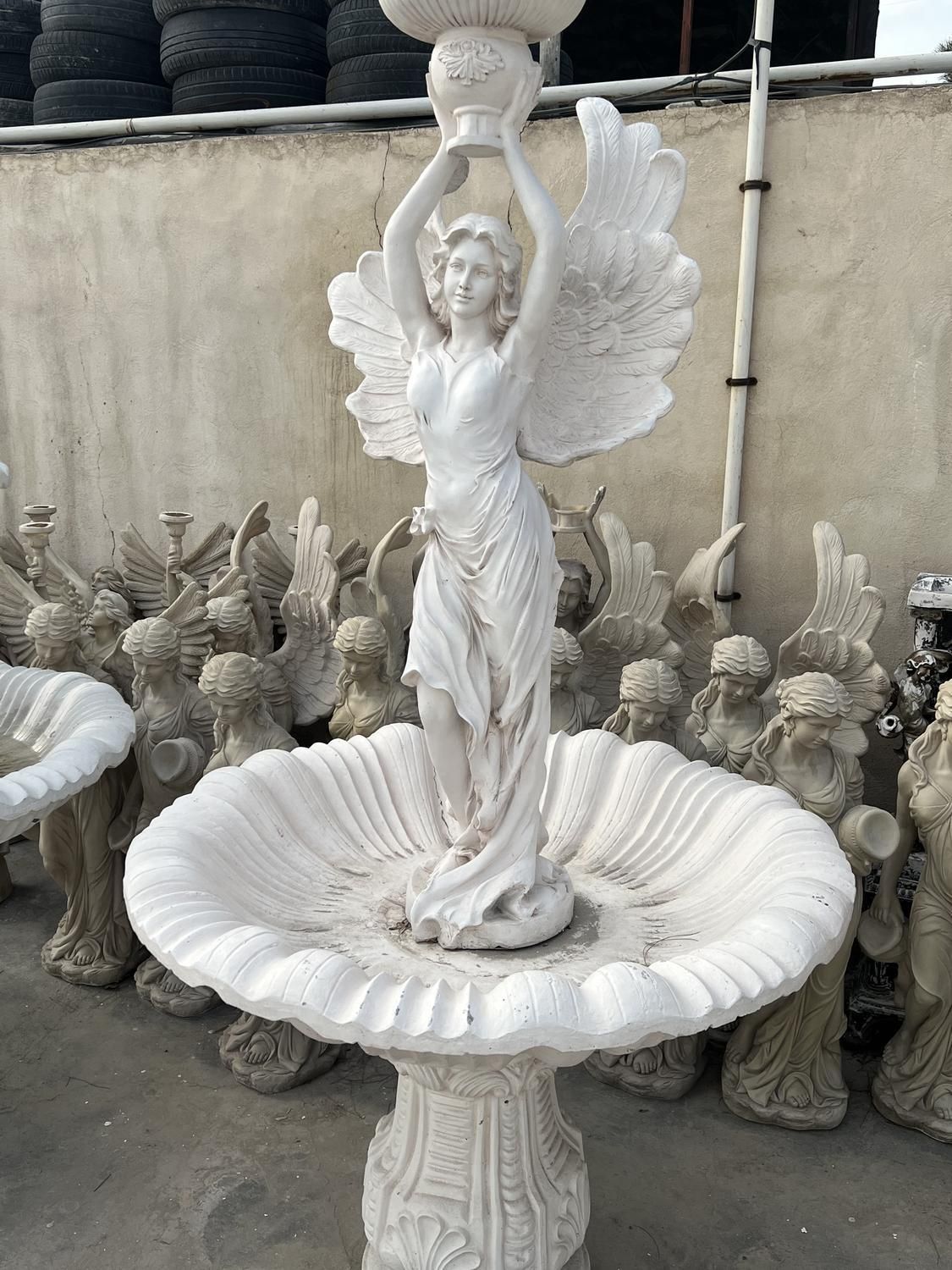 آبنما فرشته مجسمه تندیس باربیکیو حوض فلاورباکس|مصالح و تجهیزات ساختمان|تهران, شهرک دانشگاه|دیوار