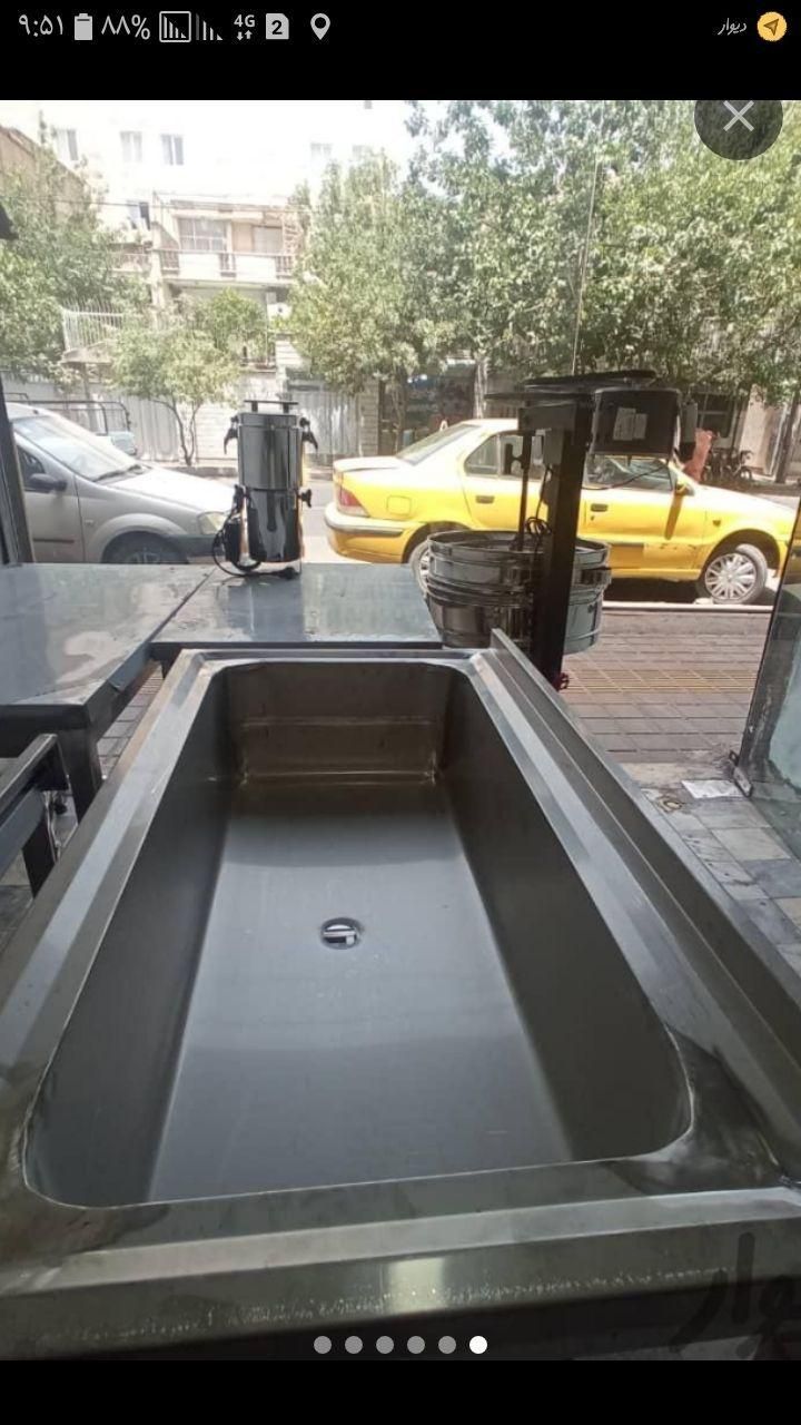 سدمون استیل مدبول کد ۷۰ میز wb سینک مدل98kj|کافی‌شاپ و رستوران|مشهد, آبکوه|دیوار