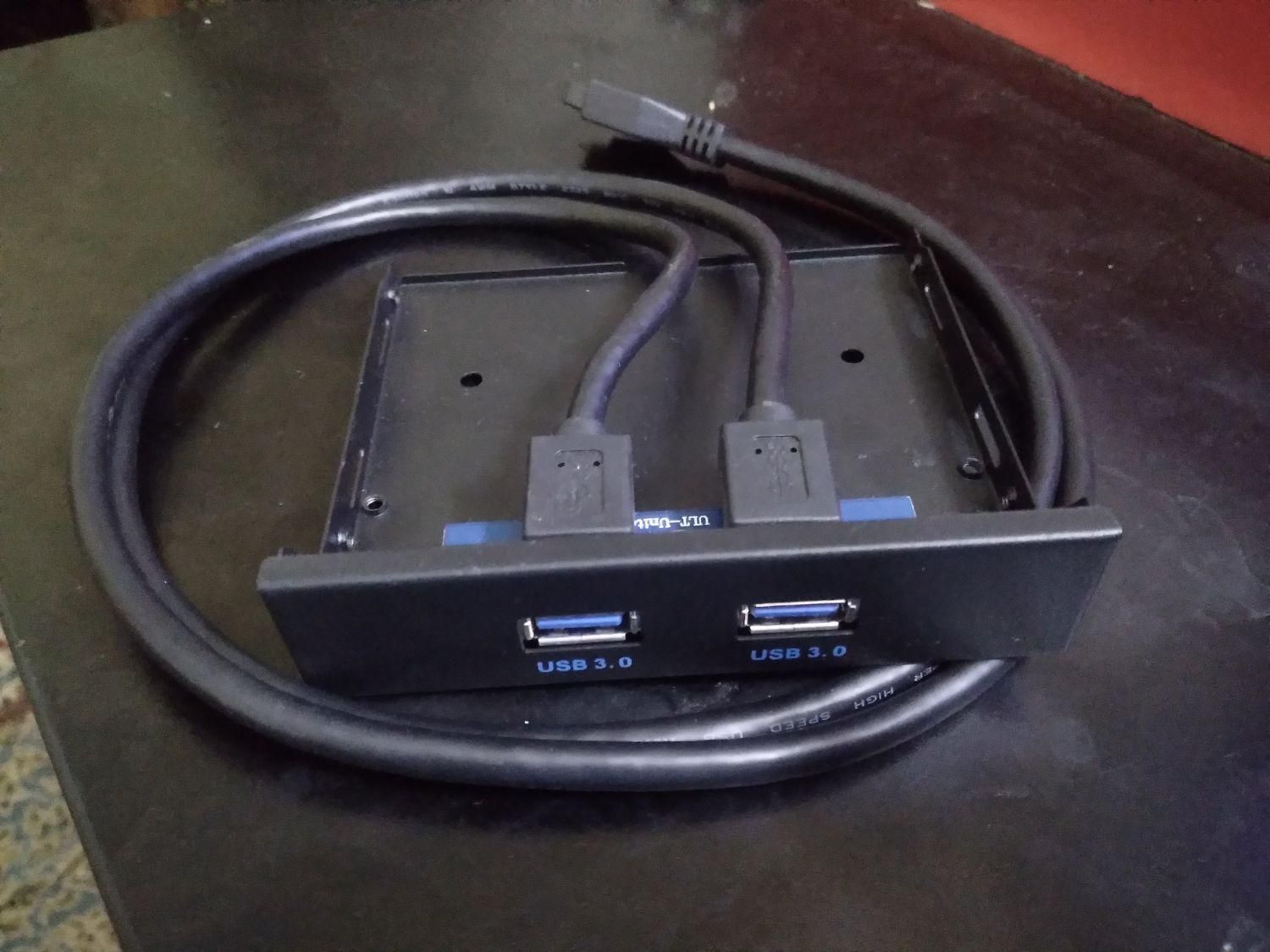 هاب USB3.0 دو پورت جلوی کیس مدل 20Pin|قطعات و لوازم جانبی رایانه|زاهدان, |دیوار