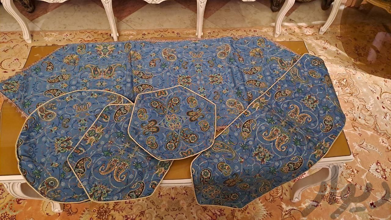 تعدادی رومیزی ترمه|پرده، رانر و رومیزی|تهران, سهروردی|دیوار