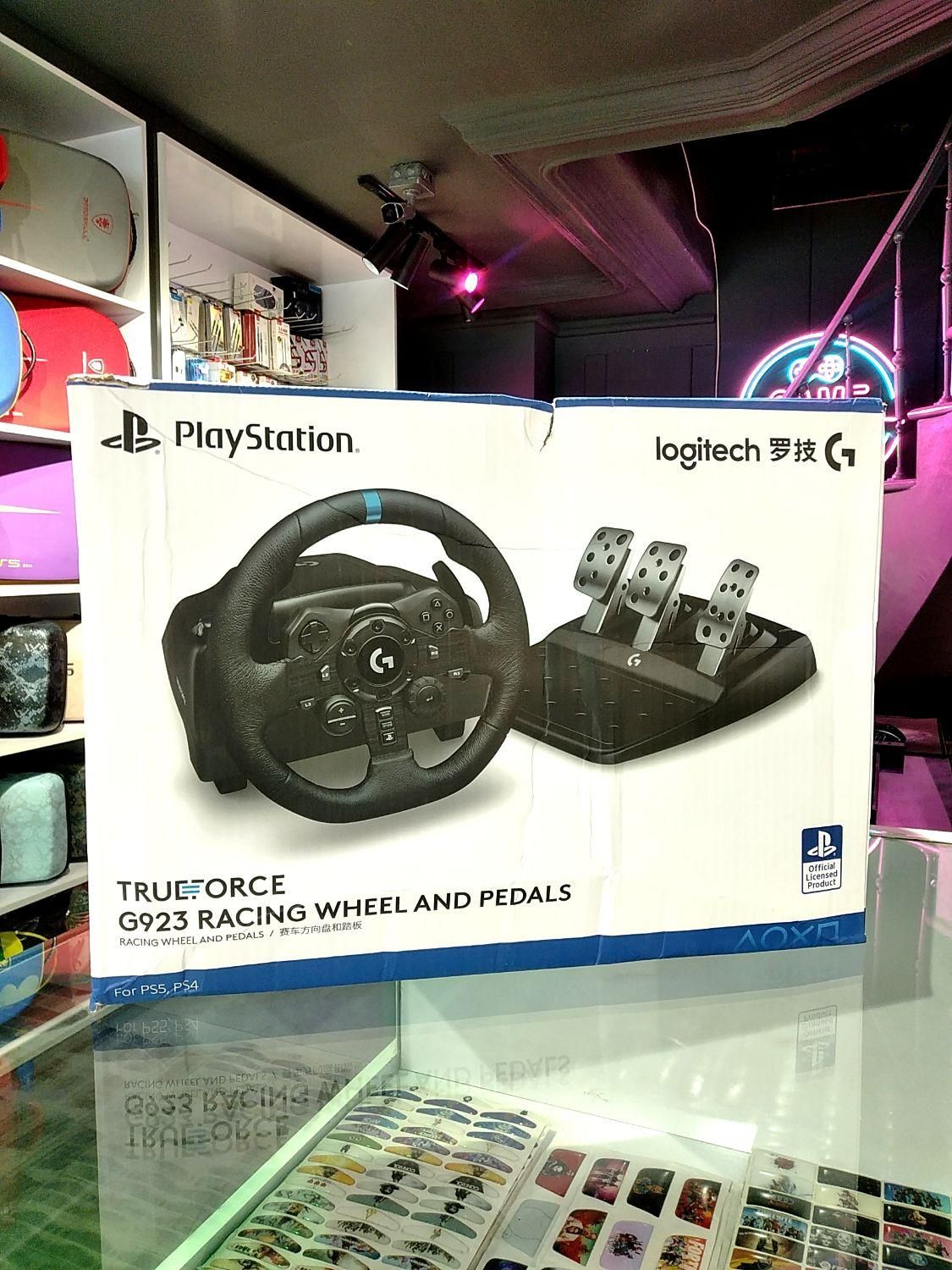 فرمان بازی LOGITECH G923 TRUEFORCE برای پلی استیشن|کنسول، بازی ویدئویی و آنلاین|تبریز, |دیوار