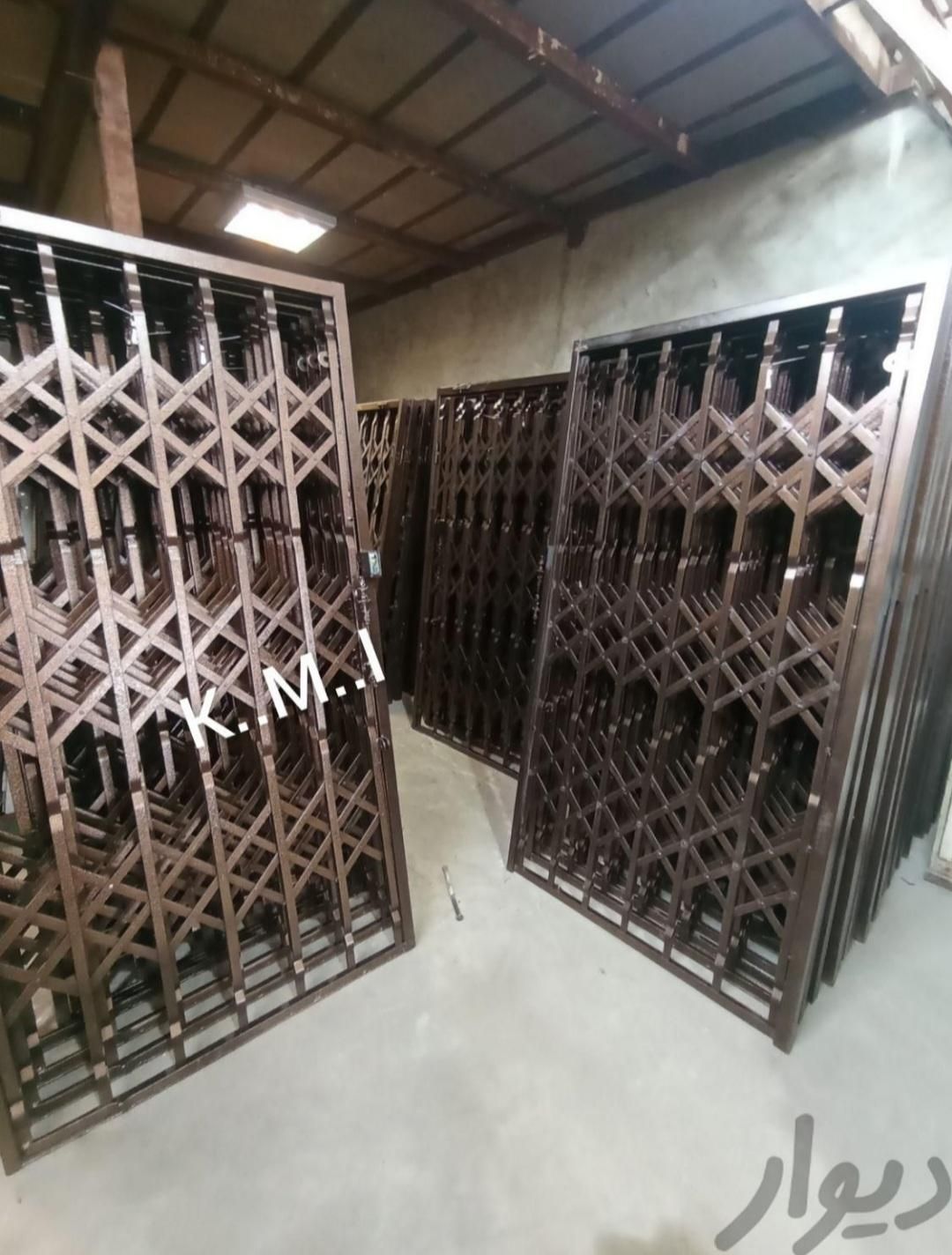 مرکز تولید مستقیم حفاظ نرده درب اکاردیونی واهنگری|مصالح و تجهیزات ساختمان|کرج, گلشهر|دیوار