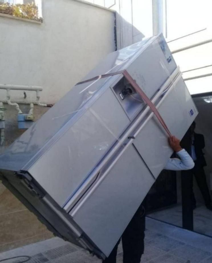 کارگراثاثیه منزل یخچال ساید مبلمان باربری وانت|خدمات حمل و نقل|فردیس, فردیس|دیوار