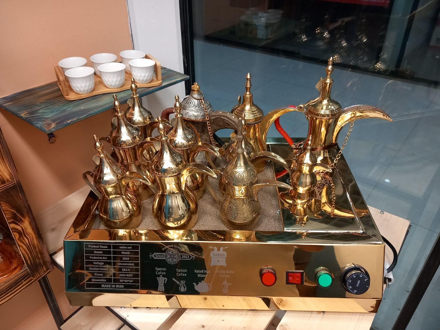 قهوه ساز شنی برقی مخصوص چای وقهوه عربی|سماور، چای‌ساز، قهوه‌ساز|شیراز, بازار|دیوار