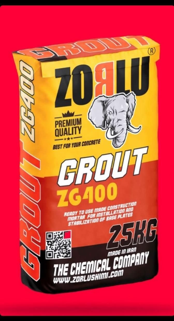 گروت ویژه صادراتی ZG400|مصالح و تجهیزات ساختمان|مشهد, نوید (بلوار کشاورز)|دیوار