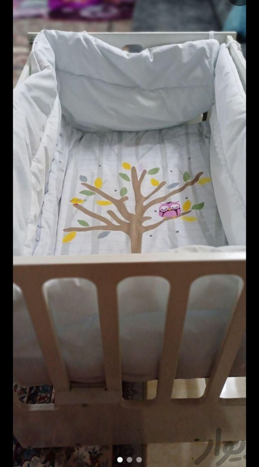تخت نوزاد کاملا نونو|تخت و صندلی بچه|قائم‌شهر, |دیوار
