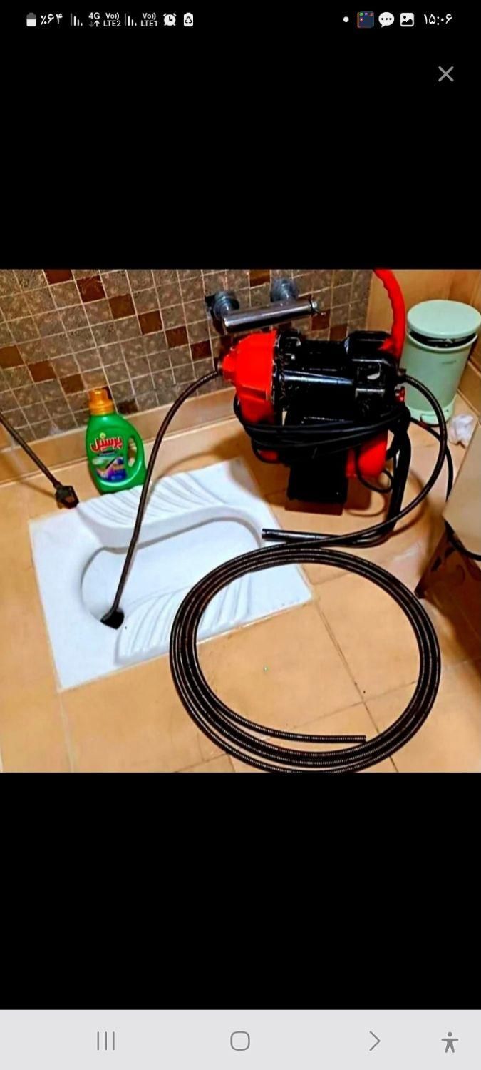 لوله بازکنی فنرزن لوله های سیمانی100٪تضمین۲۴ساعت|خدمات پیشه و مهارت|سیرجان, |دیوار