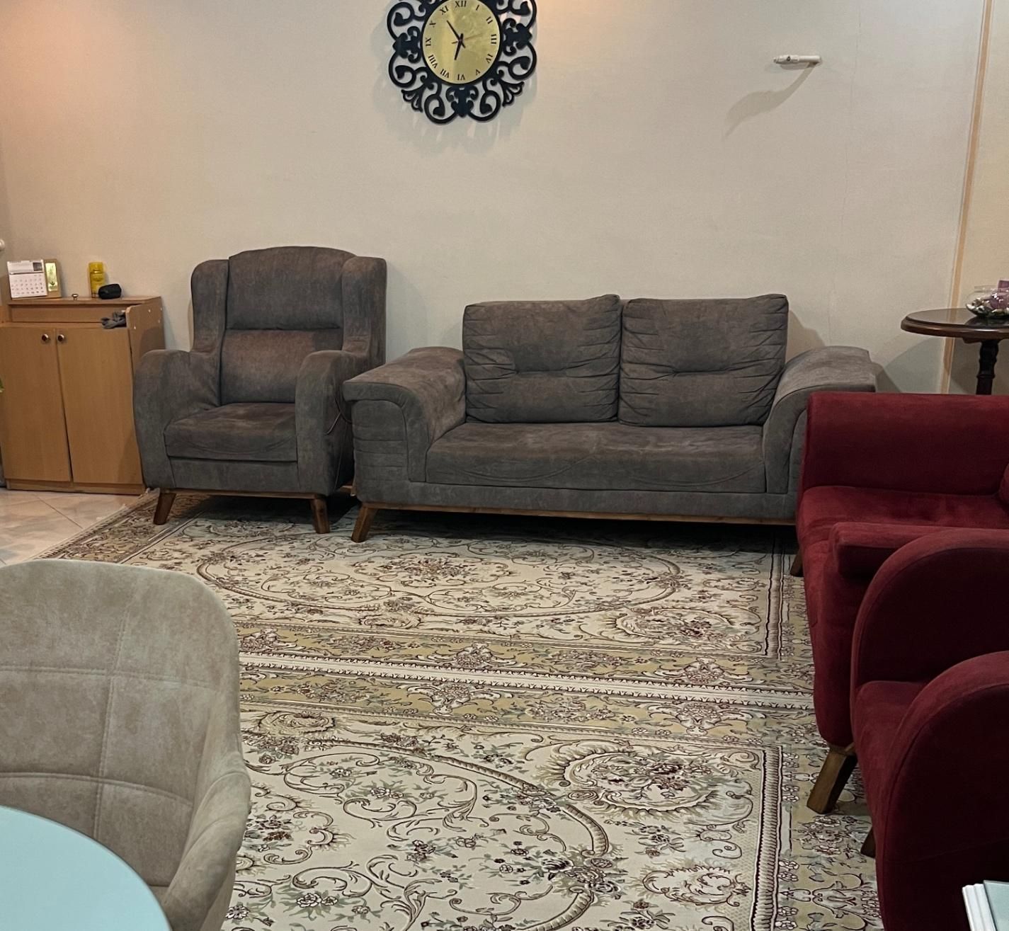 مبل ۶نفره|مبلمان خانگی و میز عسلی|تهران, زرکش|دیوار