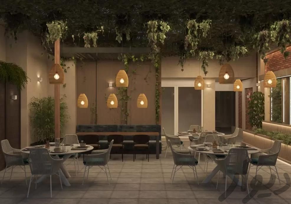 طراحی باغ رستوران و کافه باغ(بوم چین)