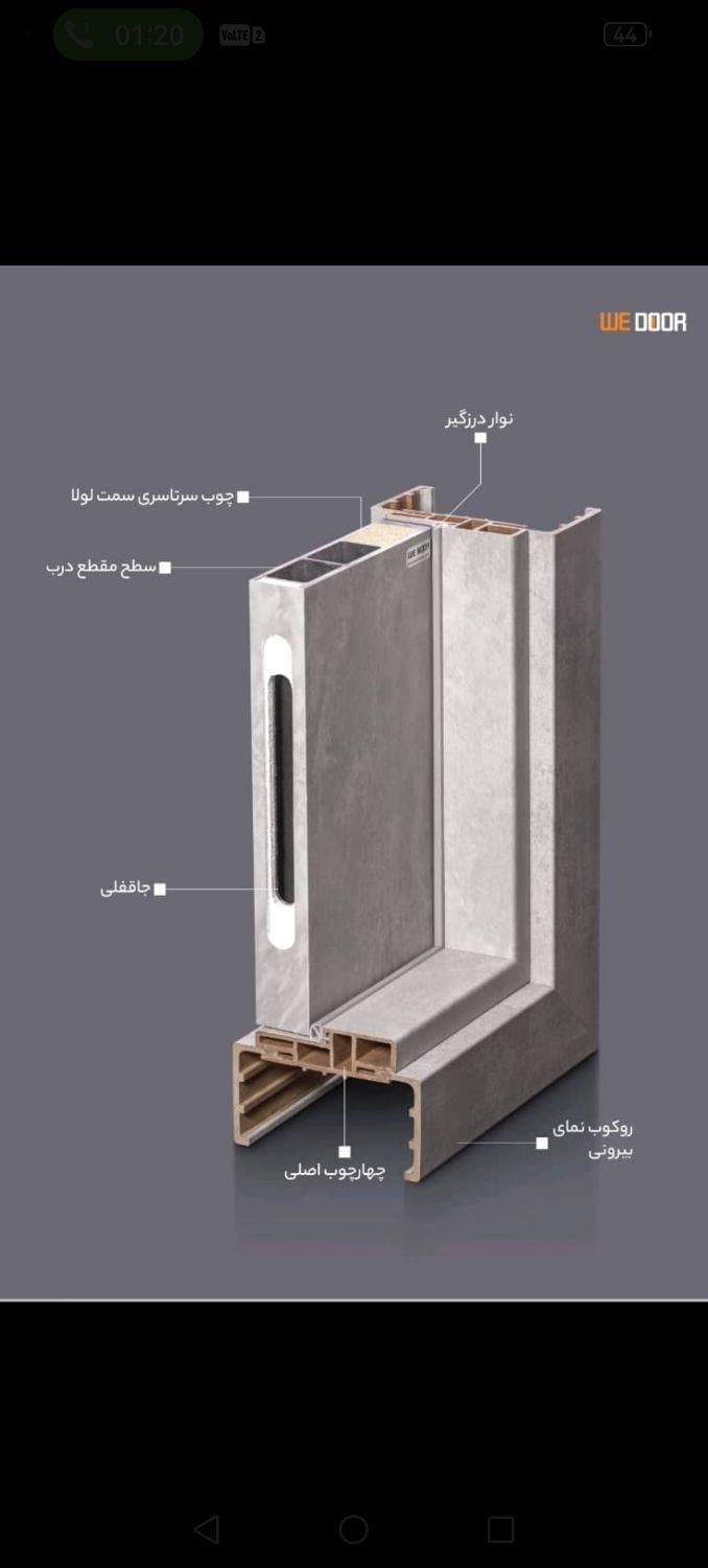فروش درب و چارچوب پلی وود wedoor با ضمانت|مصالح و تجهیزات ساختمان|تهران, پونک|دیوار