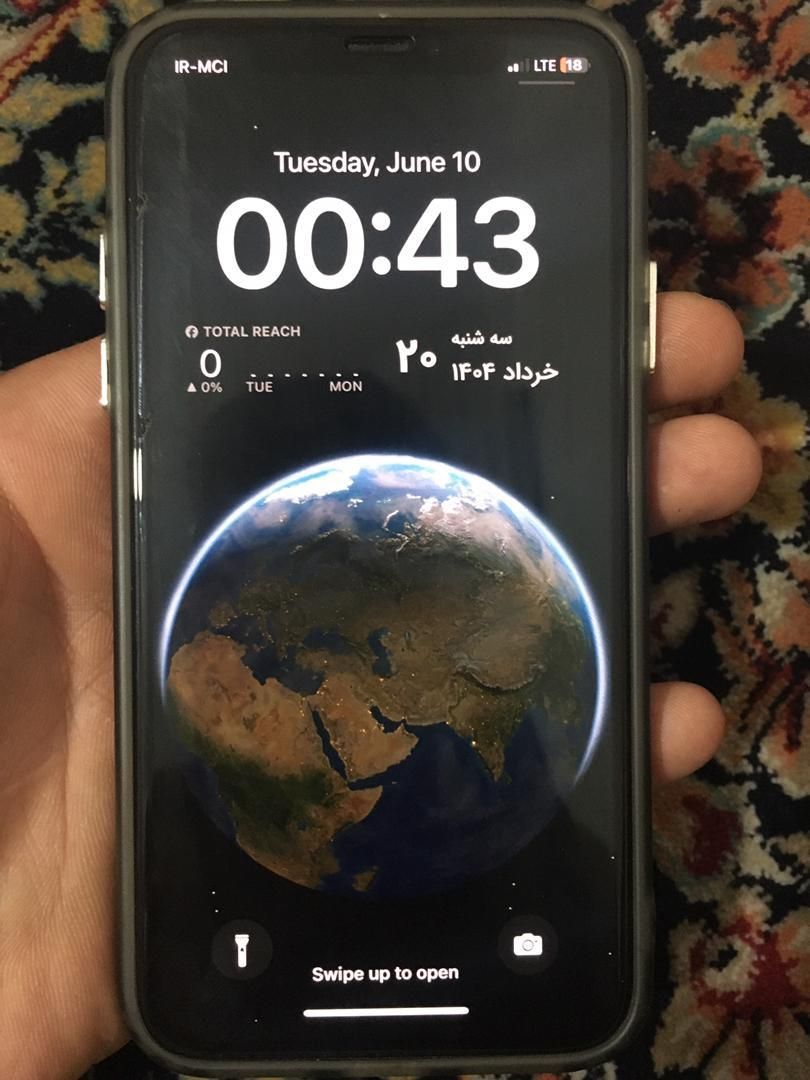اپل iPhone X با حافظهٔ ۲۵۶ گیگابایت|موبایل|تهران, شمیران‌نو|دیوار