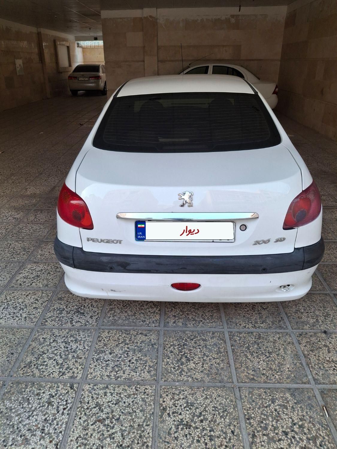 پژو 206 SD V8، مدل ۱۳۹۳|خودرو سواری و وانت|مشهد, عبادی|دیوار