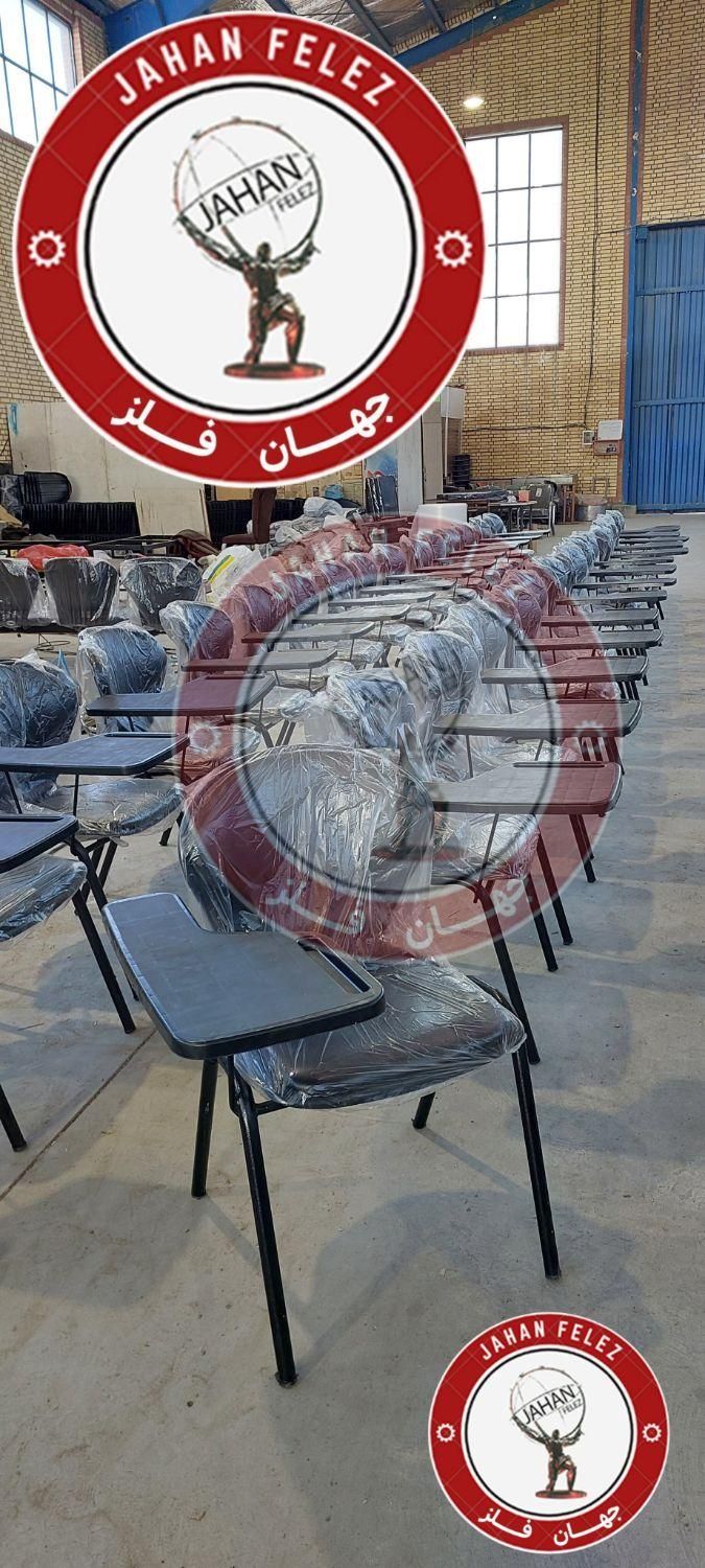 صندلی دانشجویی/محصلی/دانش آموزی آموزشی چرم (مشکی)|صندلی و نیمکت|رباط‌کریم, |دیوار