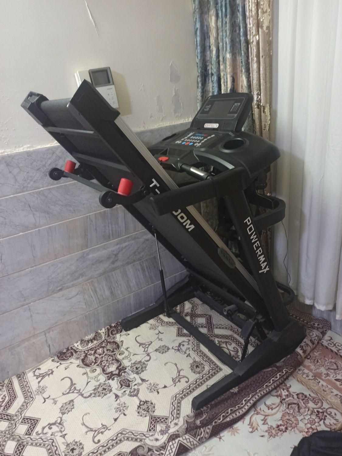 تردمیل چندکاره پاورمکس ۱۹۰۰ تایوانی ۱۴۰کیلویی|تجهیزات ورزشی|خاوران, |دیوار