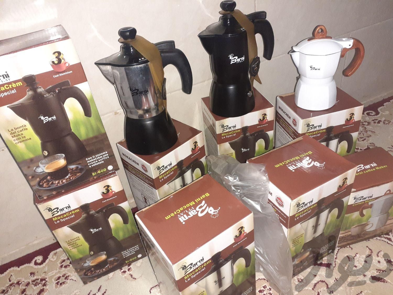 قهوه ساز موکا کرم و موکا پات - سوپاپ اسپرسو ساز|قوری، کتری و قهوه‌ساز دستی|یزد, |دیوار