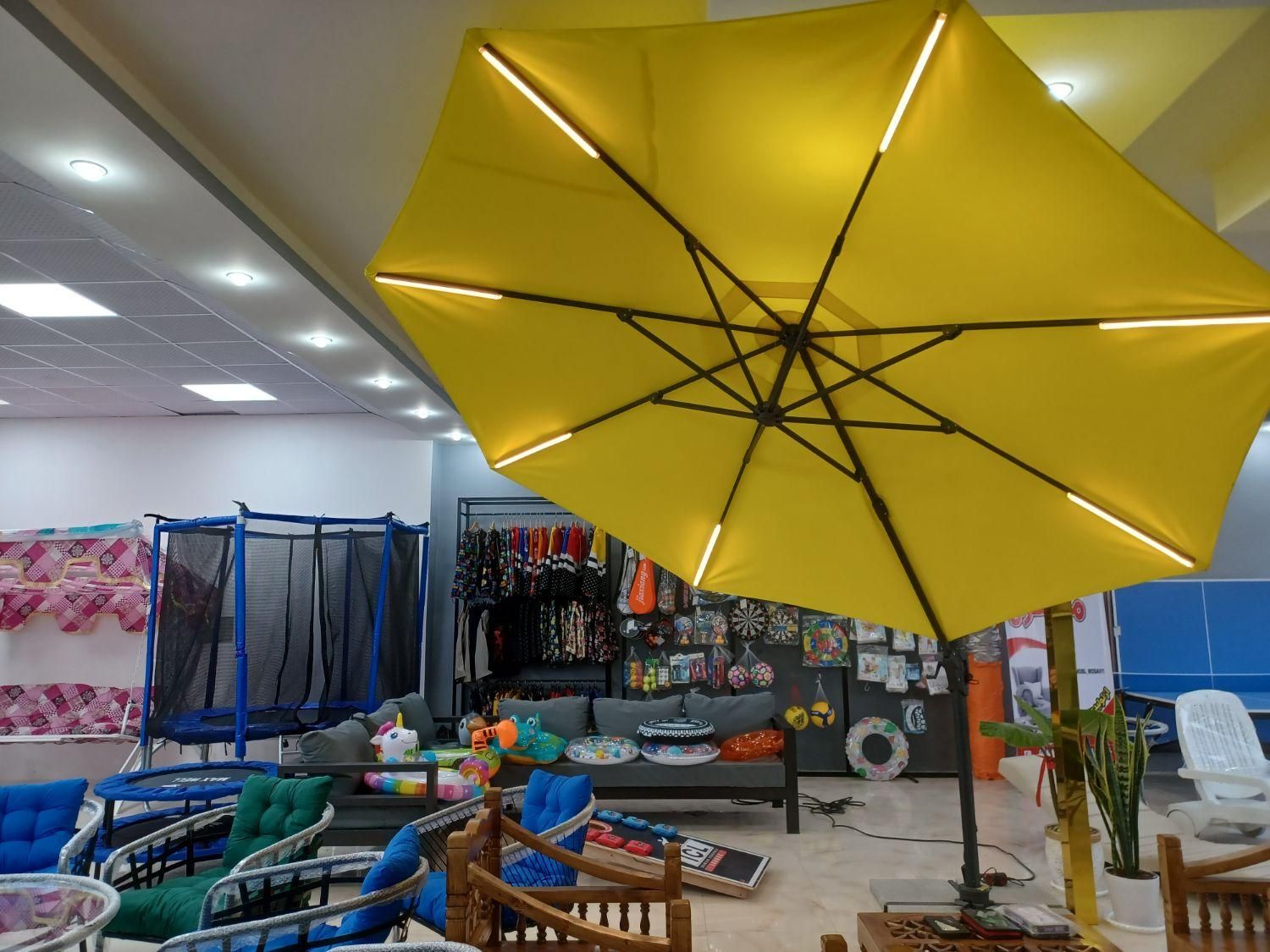 سایه بان/چتر/۳۶۰ درجه /تلسکوپی|میز و صندلی غذاخوری|چهارباغ, |دیوار