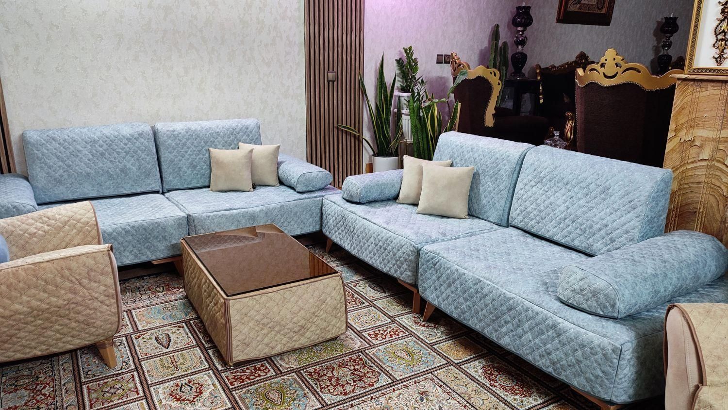 کاور مبلمان.ژله ایی.کاور مبل|مبلمان خانگی و میز عسلی|قم, آزادگان|دیوار