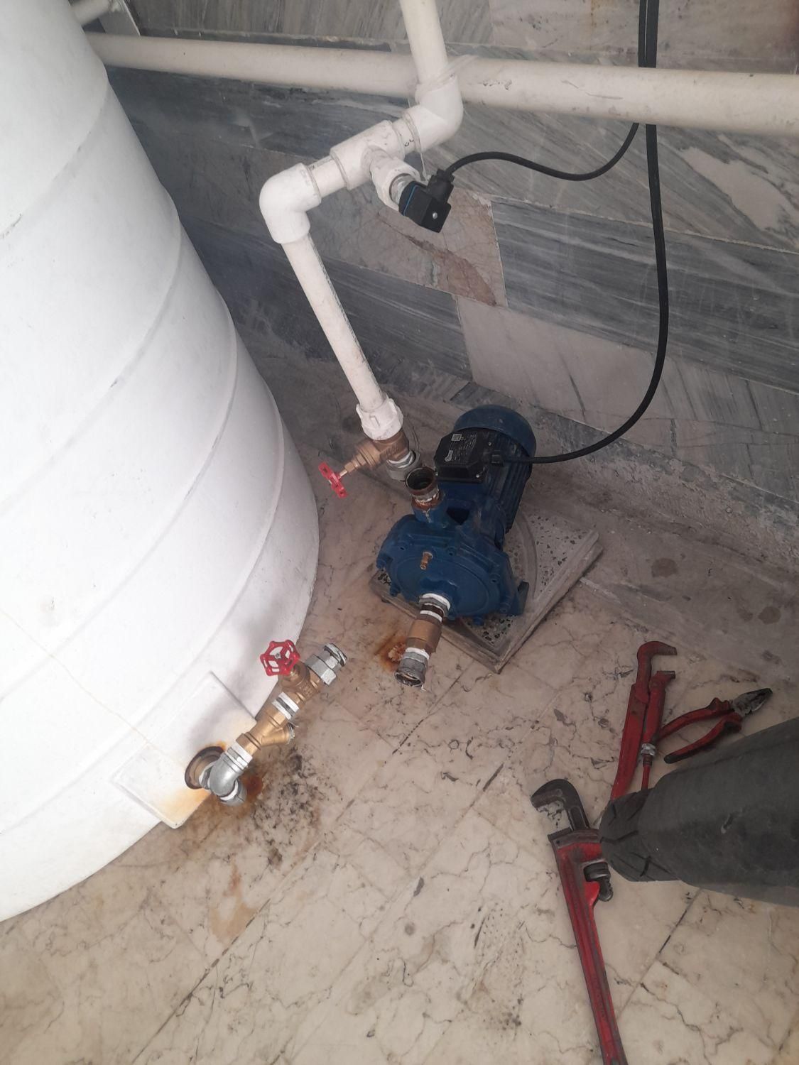 لوله بازکنی فنر گرفتگی سرویس پمپ آب|خدمات پیشه و مهارت|قدس, |دیوار