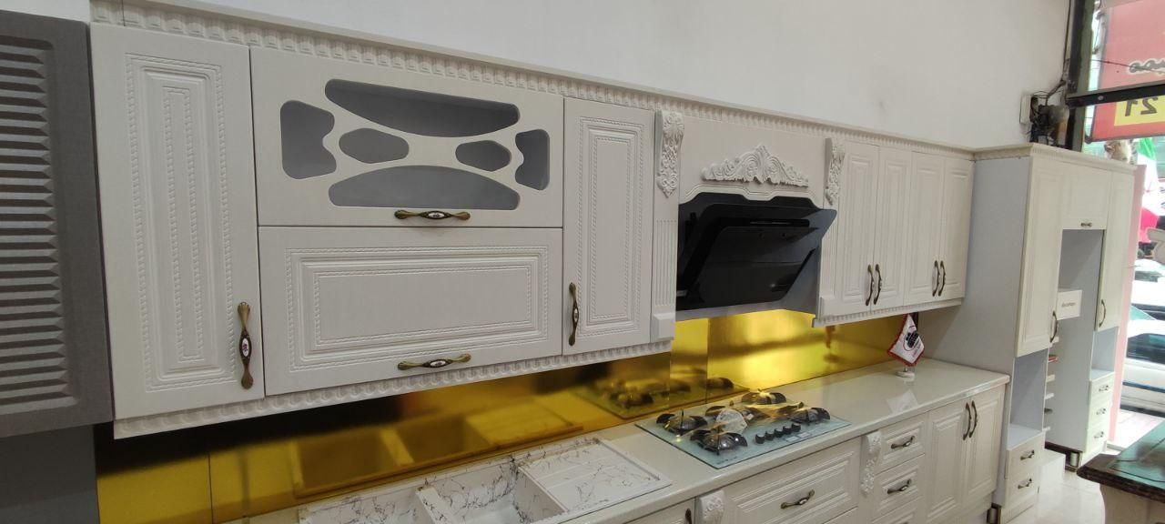 کابینت ممبران سفید طلایی|مصالح و تجهیزات ساختمان|کرج, چهارصد دستگاه|دیوار