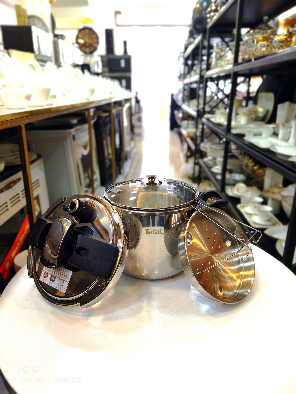 زودپز خارجی تفال آکبند زود پز اصلی|ظروف پخت‌وپز|قم, نیروگاه|دیوار