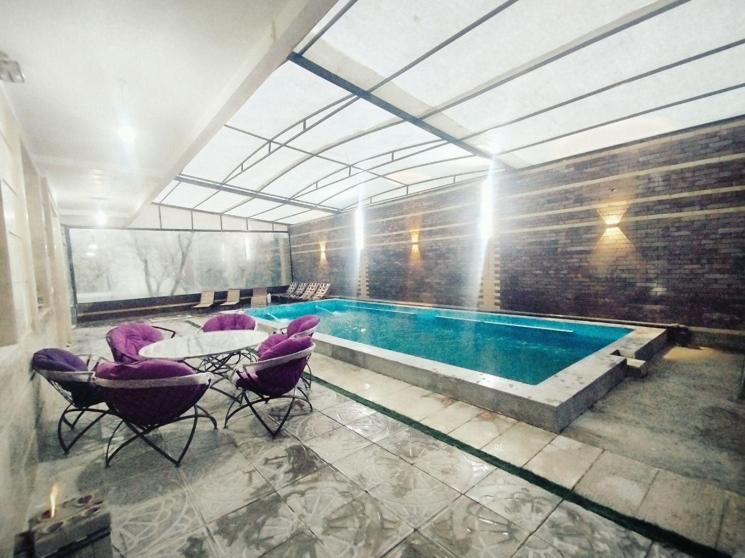 اجاره باغ ویلا با استخرآبگرم سرپوشده مستقیم ازمالک|اجارهٔ کوتاهمدت ویلا و باغ|تهران, یافت آباد جنوبی|دیوار