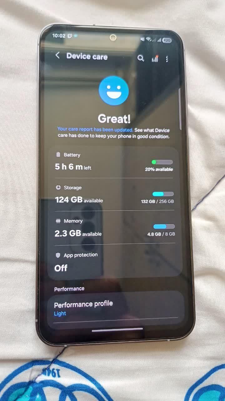 سامسونگ Galaxy S23 FE  ۲۵۶ بدون خط و خش و تعمیری|موبایل|تهران, افسریه شمالی|دیوار