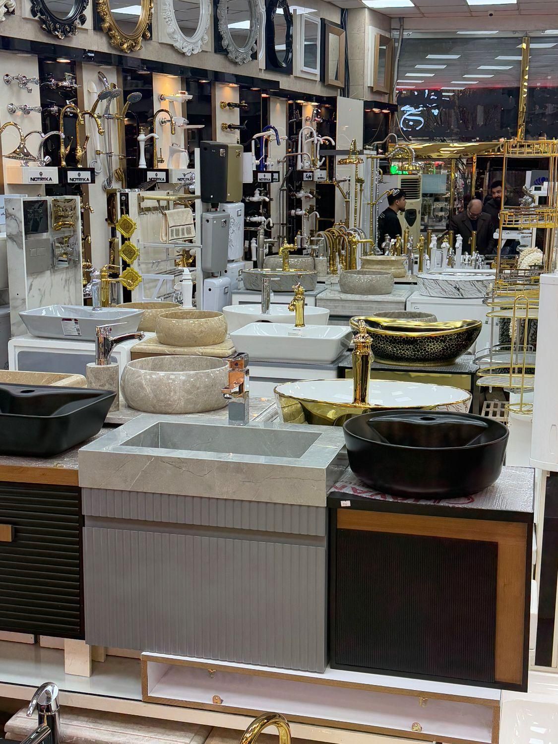 ۳۰۰ طرح و اندازه از روشویی کابینتی/فرنگی/شیرالات/.|لوازم سرویس بهداشتی|تهران, یافت آباد جنوبی|دیوار