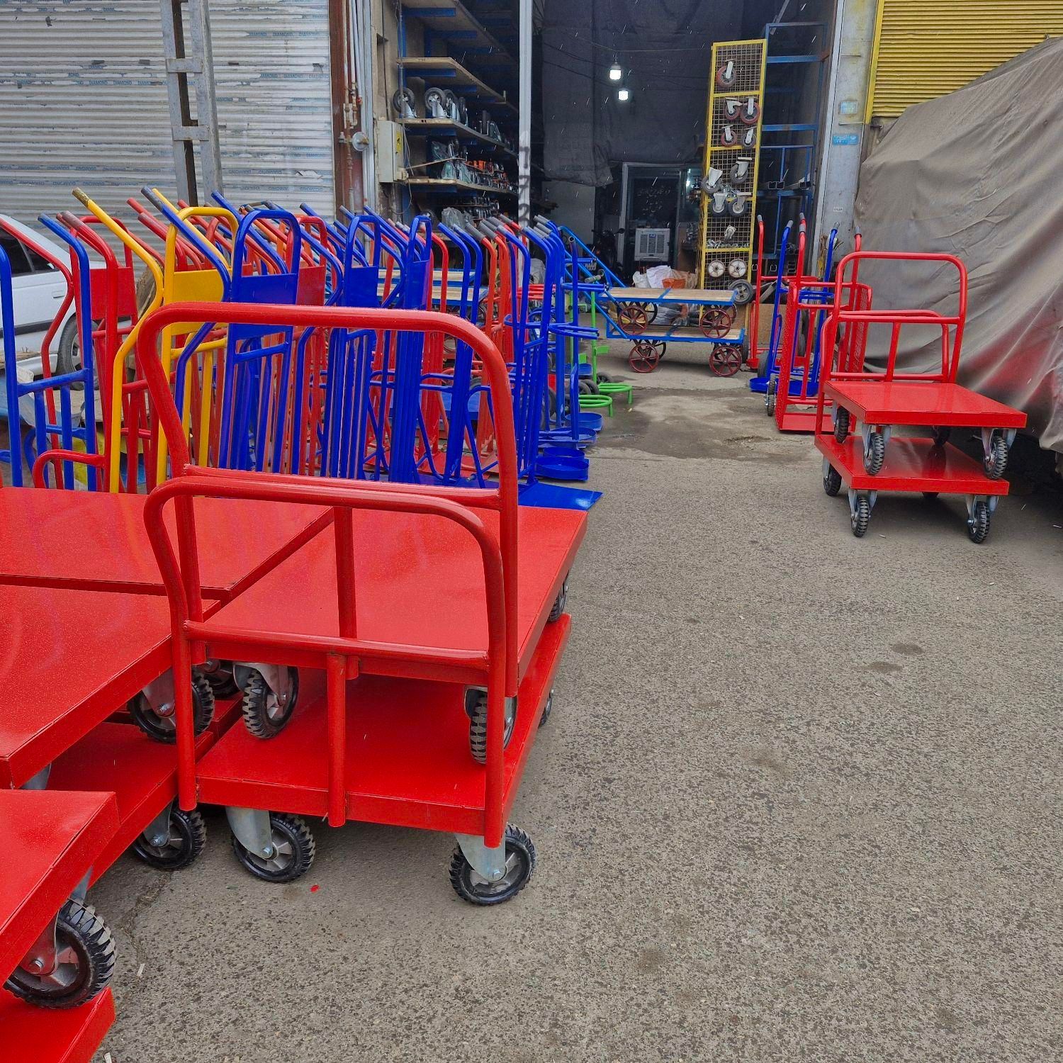 گاری دستی چهار ۲چرخ چرخ دستی باربر|فروشگاه و مغازه|ری, سیزده آبان|دیوار