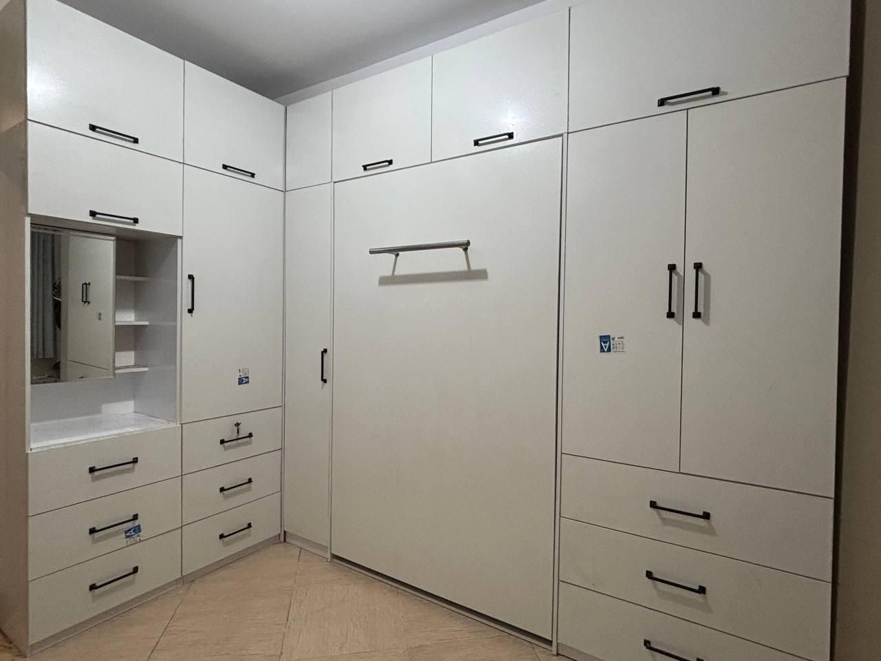 تخت دو طبقه تاشو مناسب دونفره ذخیره سازی فضا کمجا|تخت و سرویس خواب|تهران, یافت آباد جنوبی|دیوار