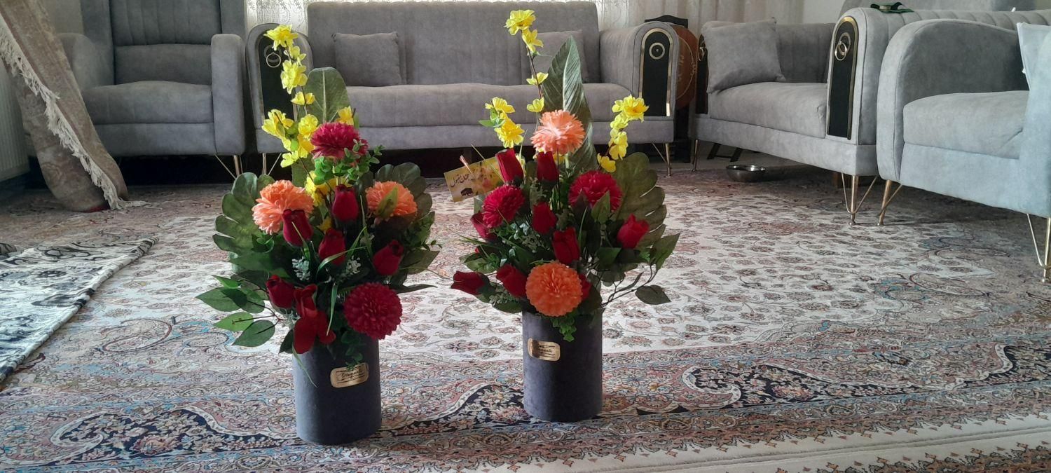دو عدد گل مصنوعی|گل مصنوعی|بیرجند, |دیوار