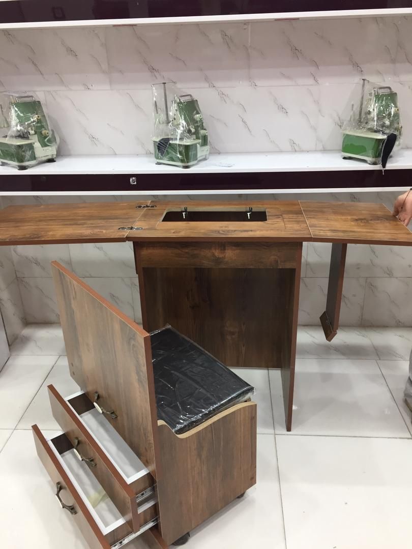 میز چرخ خیاطی سه کاره|چرخ خیاطی و ریسندگی|بندر کنگان, |دیوار