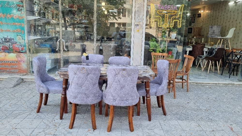 میز و صندلی و نهارخوری ناهارخوری تابش|میز و صندلی غذاخوری|کرمانشاه, |دیوار