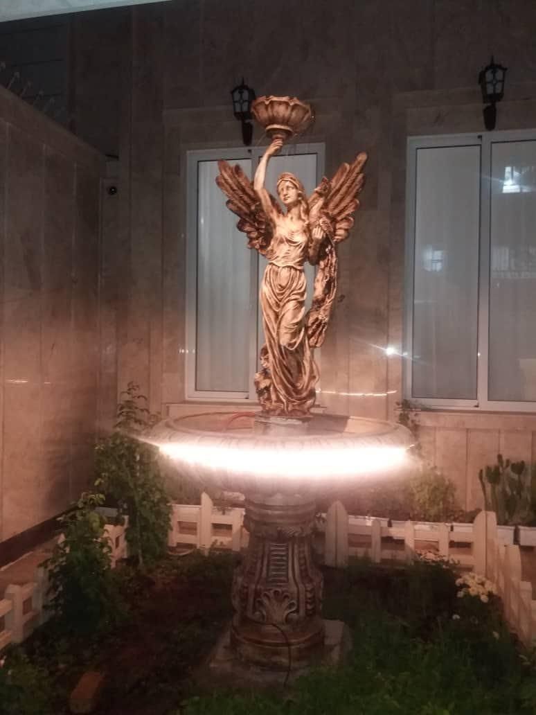 آبنما مجسمه دار بتن گلاس مسلح مقاوم شیک|مصالح و تجهیزات ساختمان|قم, آزادگان|دیوار