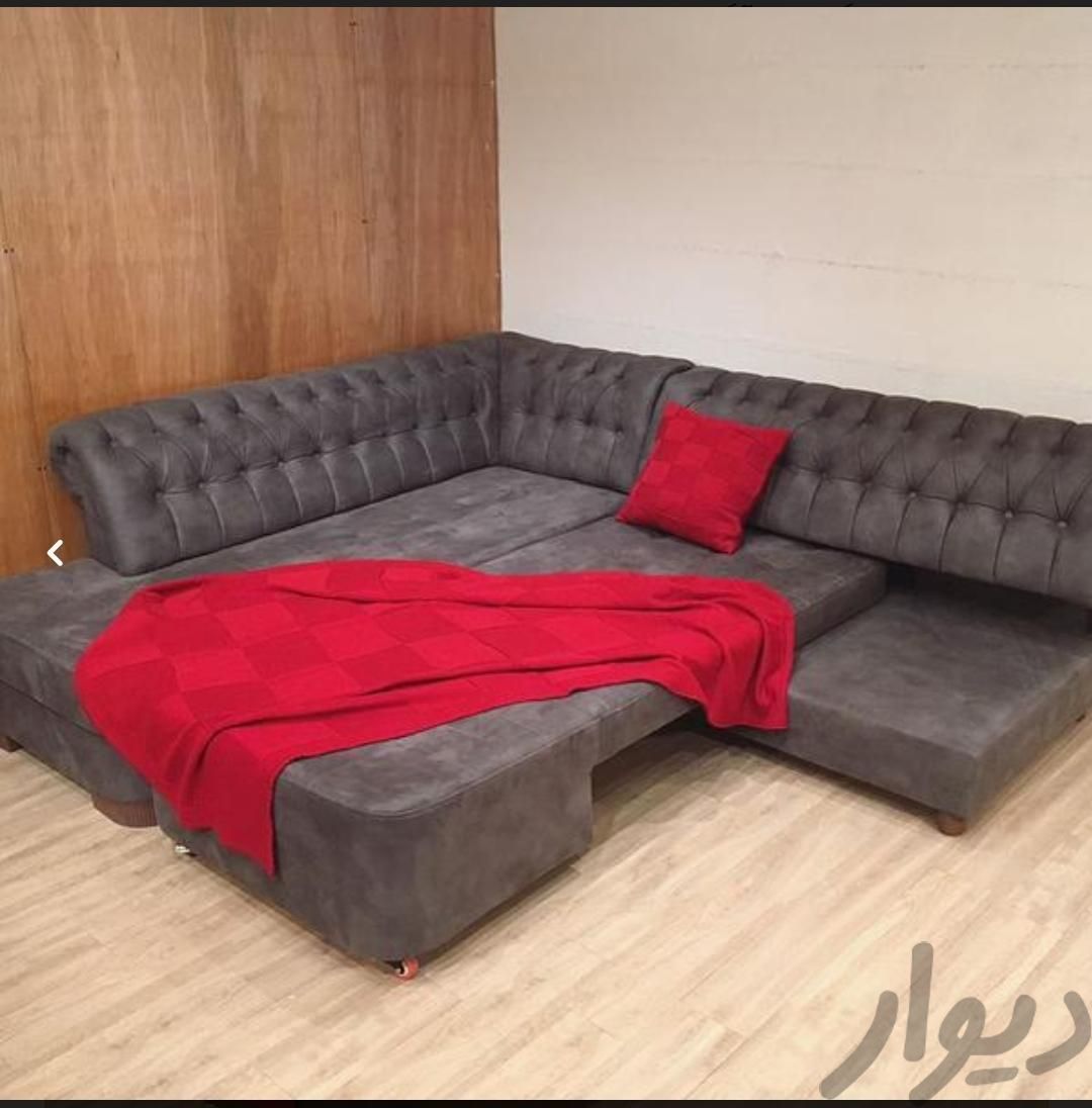 مبل ال چستر تختخوابشو|مبلمان خانگی و میزعسلی|تهران, لویزان|دیوار