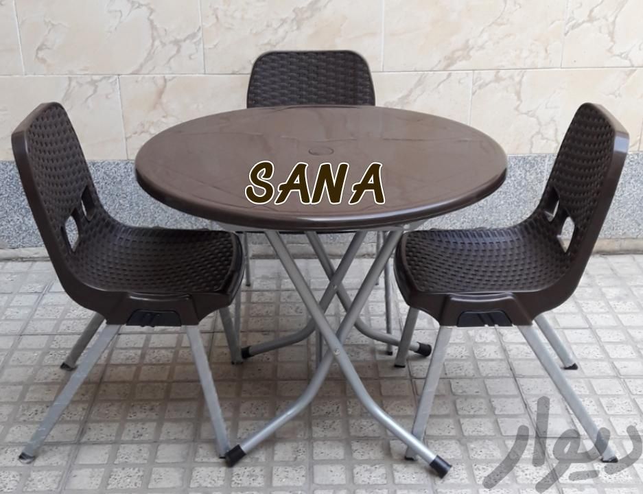 میز و صندلی پلاستیکی ناهارخوری|صندلی و نیمکت|تهران, جیحون|دیوار