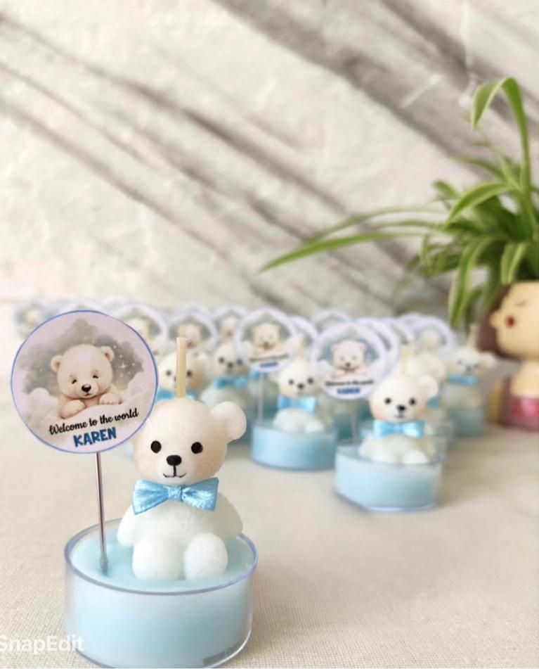 شمع گیفت تولد و تعیین جنسیت|صنایع دستی و سایر لوازم تزئینی|تهران, افسریه شمالی|دیوار