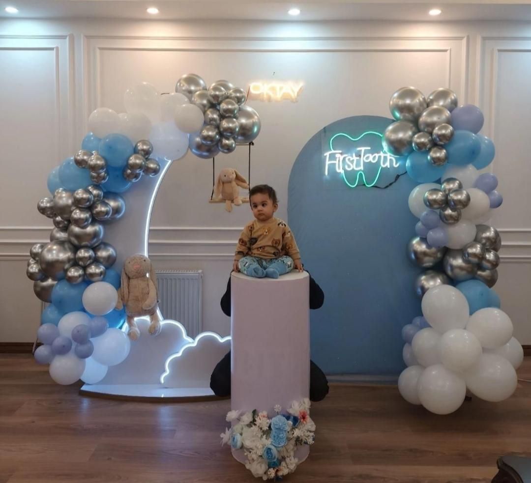 بادکنک آرایی گل آرایی تولد حنا حنابندان عروسی|خدمات پذیرایی، مراسم|تبریز, |دیوار