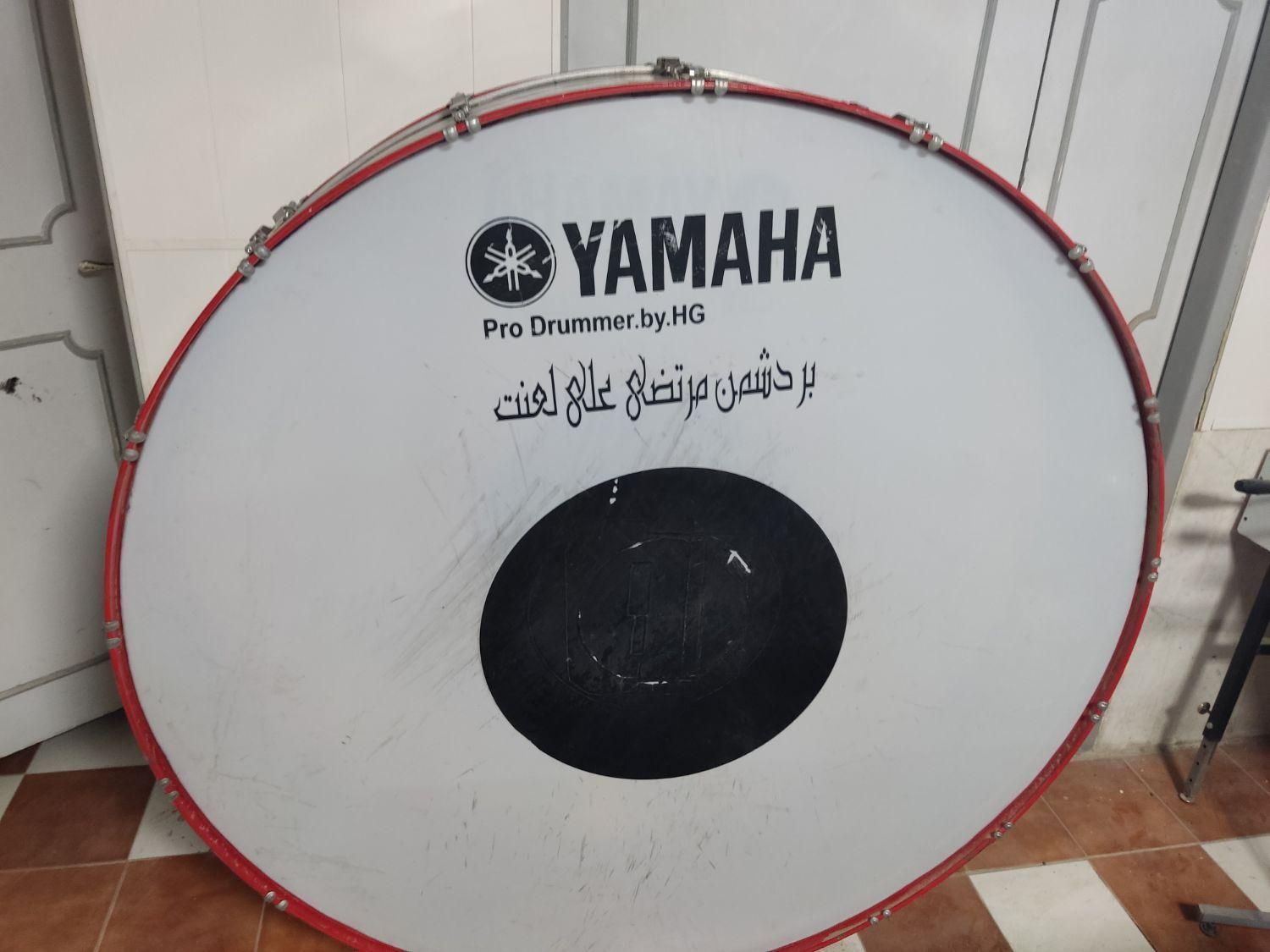 طبل یک متر و شصت سانتی همراه با پایه چرخ دار|درام و پرکاشن|زاهدان, |دیوار