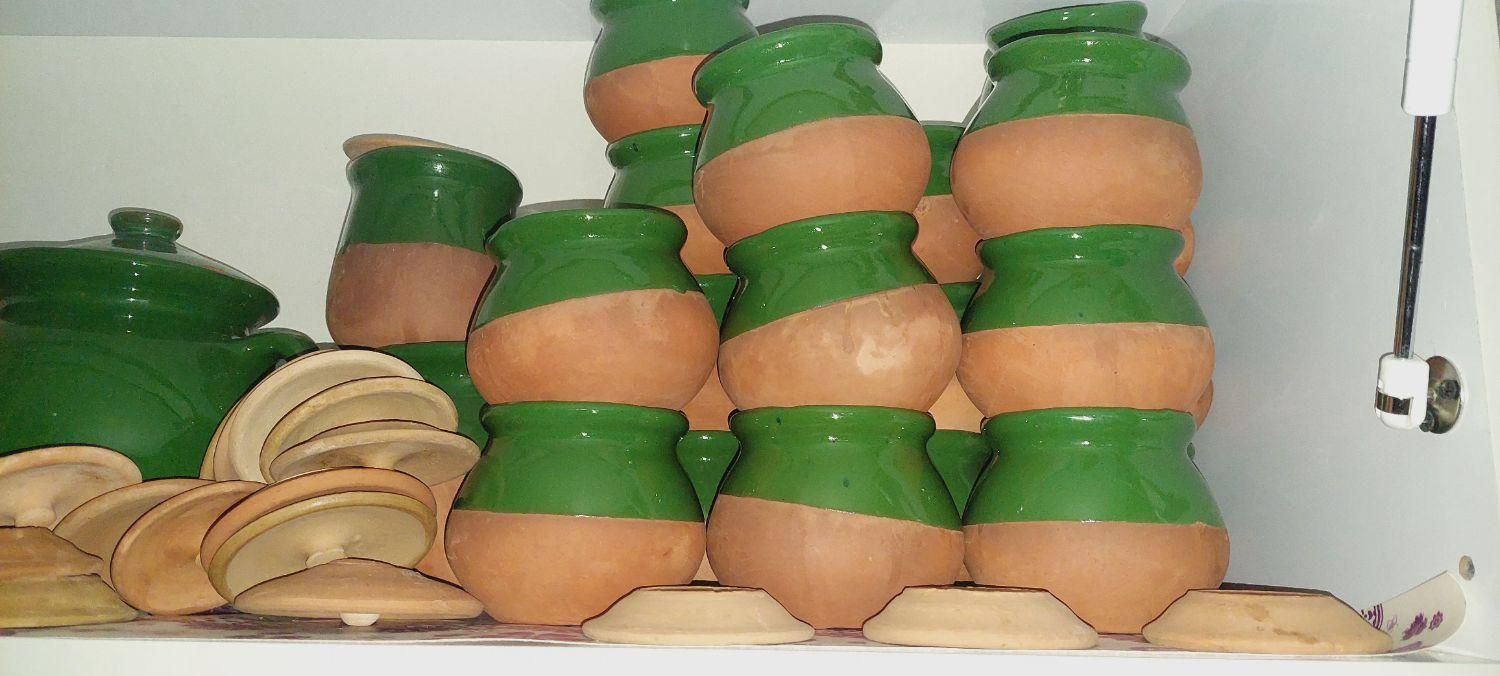 دیزی سفالی|ظروف پخت‌وپز|اصفهان, شمس آباد|دیوار