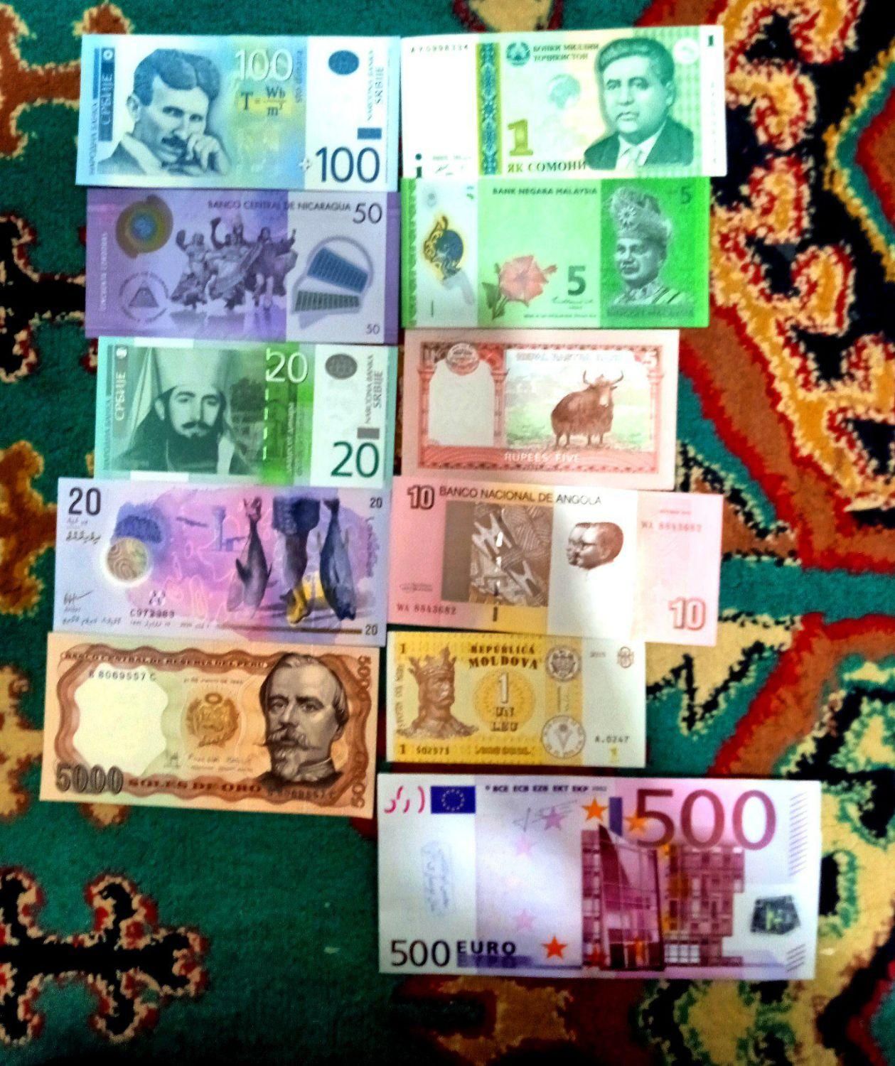 اسکناس سکه|کلکسیون سکه، تمبر، اسکناس|شیراز, دینکان|دیوار