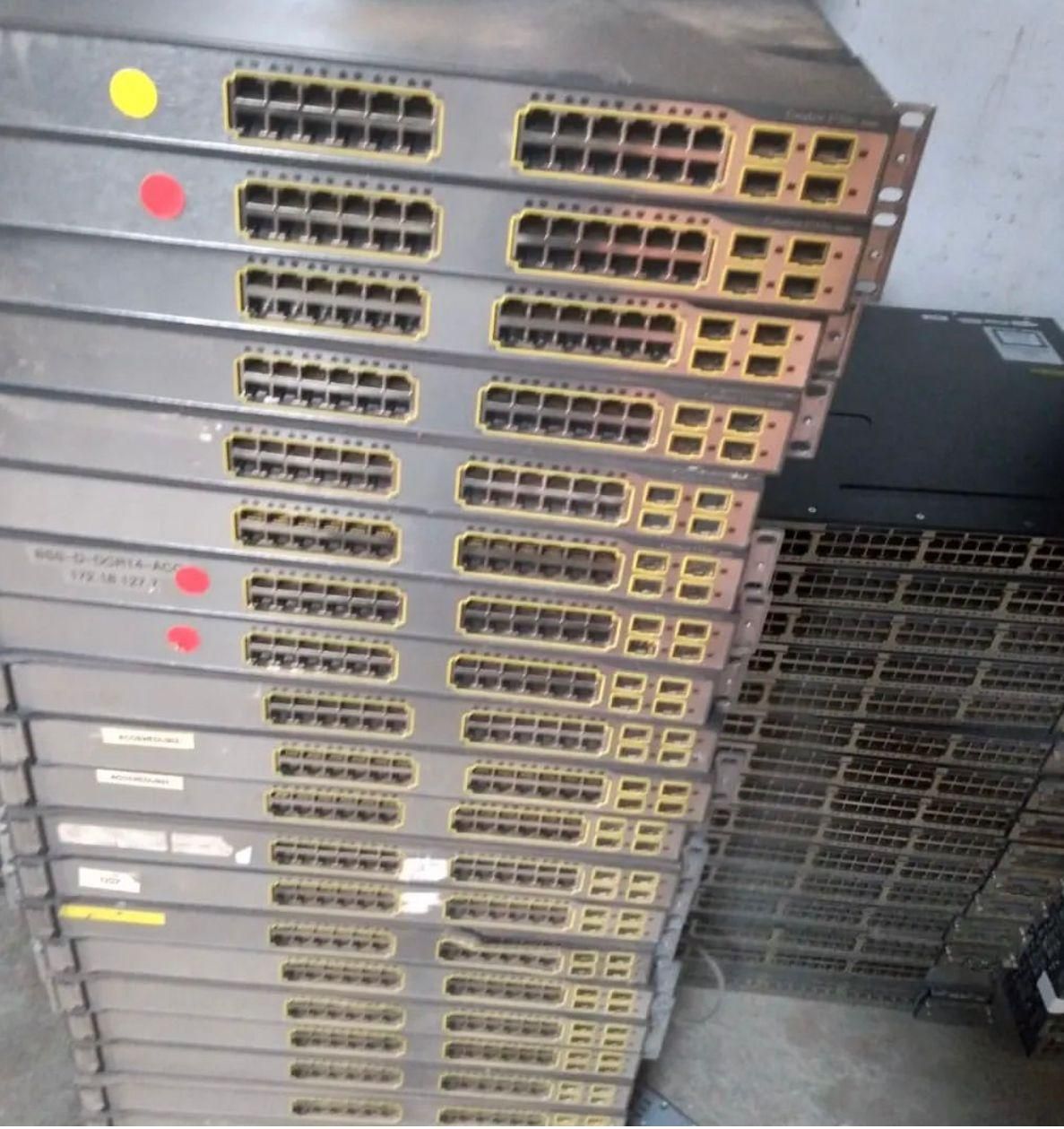 سوییچ شبکه سیسکو CISCO 3750|مودم و تجهیزات شبکه|تهران, جمهوری|دیوار