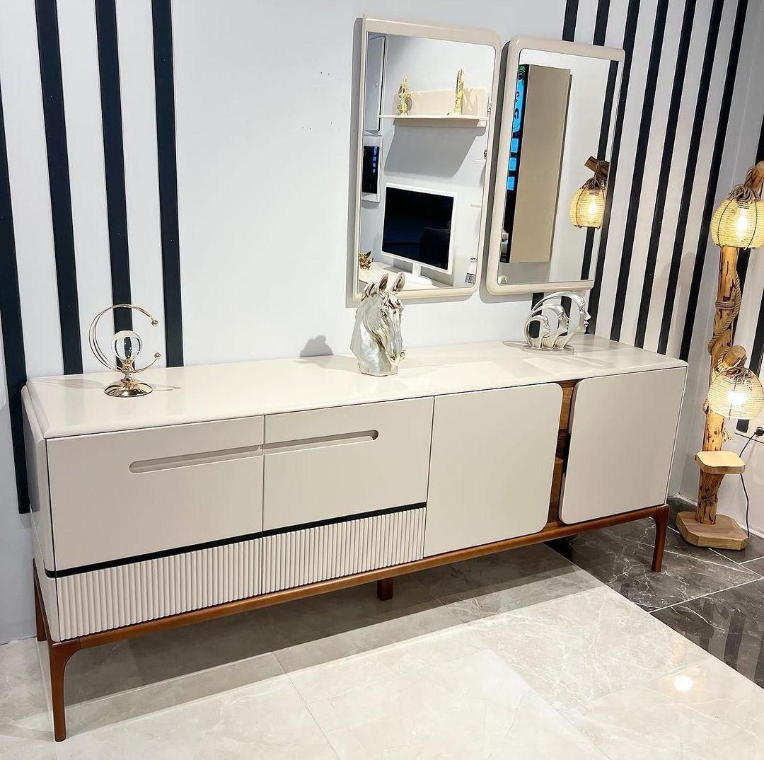 ست کنسول و میزTV مدل نگین|بوفه، ویترین، کنسول|ارومیه, |دیوار