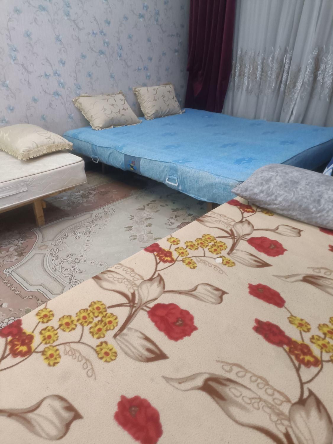 تخته خواب و تشک دوعدد تک ویک دونفره|حراج|اصفهان, شیخ طوسی|دیوار